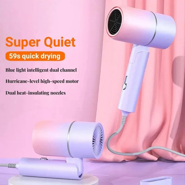 Portable Silent Hair Dryer