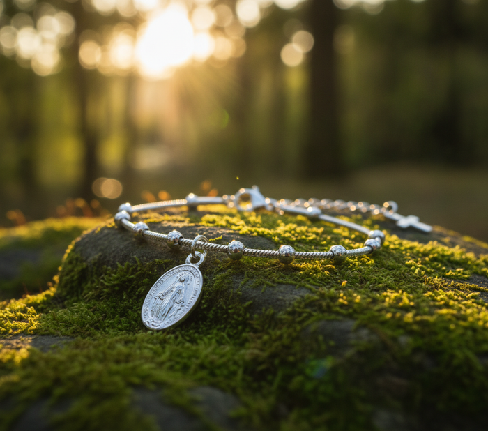 Elegant Rosary Bracelet
